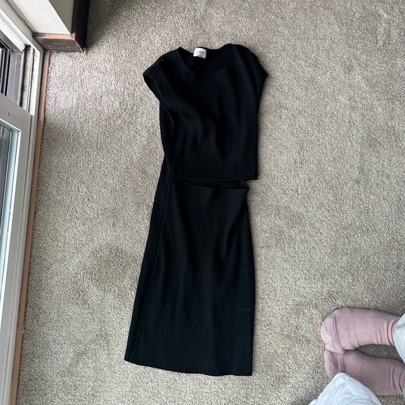 Wilfred Cutout Knit Mini Dress - Picture 5 of 6